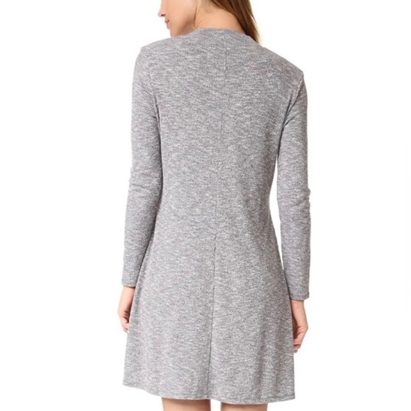 MADEWELL Gray Knit Mock Neck XS - Picture 2 of 7